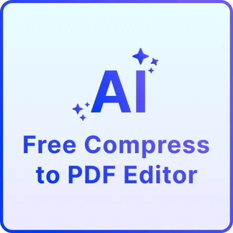 Free AI Compress PDF Editor, Free Compress PDF File Size Online
